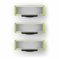thumbnail image 1 of Paquete de cuchillas de afeitar compatibles con Philips Oneblade, repuesto de una hoja Pro, modelo QP25XX, QP26XX, QP65XX, 3 unidades, 1 of 6