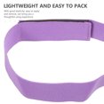 thumbnail image 3 of CATIEBYE 4Pcs Purple Elastic Wig Bands Adjustable Strap for Fixing Edge Wig Caps, 3 of 6