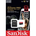 thumbnail image 4 of Tarjeta microSDXC Extreme Pro de 512 GB + Adaptador SD + RescuePRO Deluxe, hasta 200 MB/s, con Rendimiento de aplicación A2, UHS-I, Clase 10, U3, V30, 4 of 5