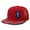 Red/red, variant on Decky 1083 6 Panel High Profile Structured Bandanna Bill Trucker Hat-Red/Red