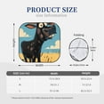thumbnail image 7 of Lsque Whimsical Cartoon Cow 2 PCS Windshield Sun Shade | CarFoldable Window Covers | Car Accessories Reflect UV for Universal Cars SUV Truck | Medium, 7 of 7