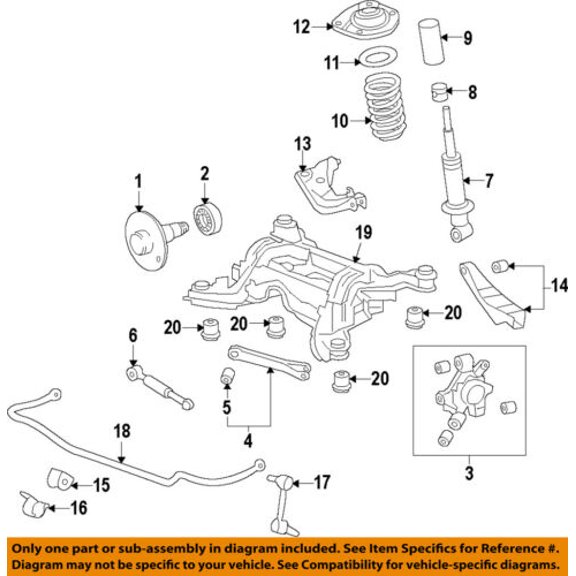 GM OEM Rear-Adjust Link 92204885