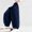 Navy, variant on FSYBOA Boys Wide Leg Sweatpants Size 6,Fashion Elastic Waist Open Bottom Relaxed Fit Fall Pants Gray