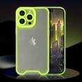 thumbnail image 4 of Compatible with iPhone 14 Pro Max Case Clear Luminous Case Glow in The Dark Noctilucent Luminous Space Nebula Slim Fit Cover Protective Anti Scratch Cases Thin Translucent Case Yellow, 4 of 12
