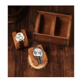 thumbnail image 5 of Estuche Cuero De Almacenamiento Para 2 Relojes Belug Café, 5 of 5