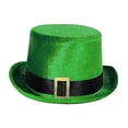 thumbnail image 3 of CALLE. del día de San Patricio Adulto para celebración Reunión familiar Disfraz Lazo negro Yuyangstore Sombrero de copa verde, 3 of 8