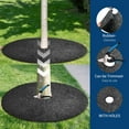 thumbnail image 3 of Fulvari Reusable Rubber Tree Mulch Rings, Rubber Tree Mulch Ring, Tree Mulch Mat Tree Weed Barrier for Landscaping Weed Grass Control Root Protection, 3 of 7