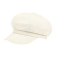 thumbnail image 3 of Sombrero de Mujer Jinwen con Visera 8 Paneles Estilo Vintage Beige, 3 of 8