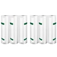 thumbnail image 1 of Vacuum Sealer Bags Rolls 6 Pack for Food Saver, Heavy Duty Vacuum Storage Bags for Sous Vide Cooking, Freezer,6 x Packing bag,White, 1 of 7