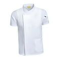 thumbnail image 3 of Chaqueta Fernando Uniforme de Chef Manga Corta M Blanco, 3 of 8