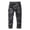 Grey, variant on Mens Camo Cargo Pants Slim Fit Stretchy Blend Straight Leg Hiking Work Trousers Grey 34