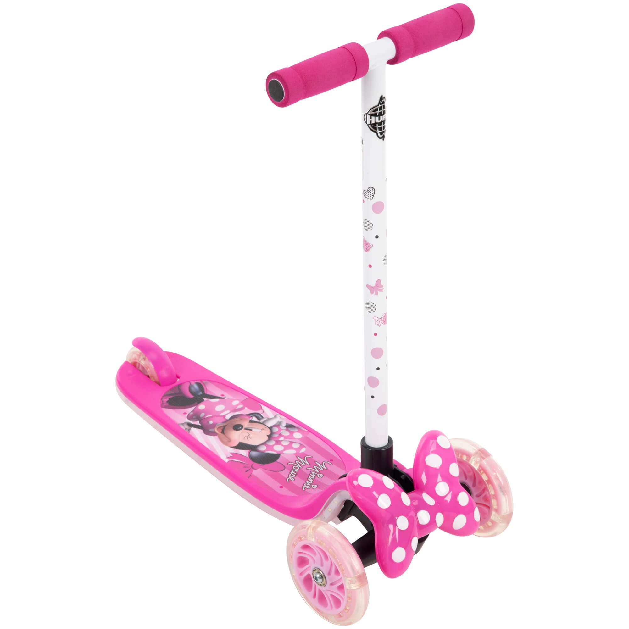huffy minnie mouse 3 wheel scooter