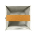 thumbnail image 5 of Psesaysky PU Leather Tissue Box Cover Square with Bottom Belt, Dachshund Maple Leaves Waterproof Tissue Box Holder for Bathroom Bedroom Office Desk, Fall Decorative Organizer, 5 of 7