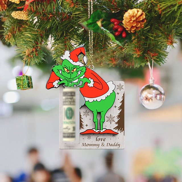 How the Grinch Stole Christmas Grinch Christmas Decorations, Christmas Tree Ornaments - Cute G-rinch Hanging Ornaments for Christmas Tree - Christmas Decor Indoors Home Party