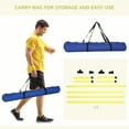 thumbnail image 5 of PawHut 4 Piece Dog Agility Set with Adjustable Height Jump Bars, Yellow, 5 of 9