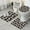 Halloween Ghosts And-1, variant on Halloween Ghosts and Bats Pattern Bathroom Rugs Sets 3 Piece,Toilet Cover Set,Absorbent Non Slip Bathroom Mats Sets with U-Shaped Contour Rug Toilet Rug Set