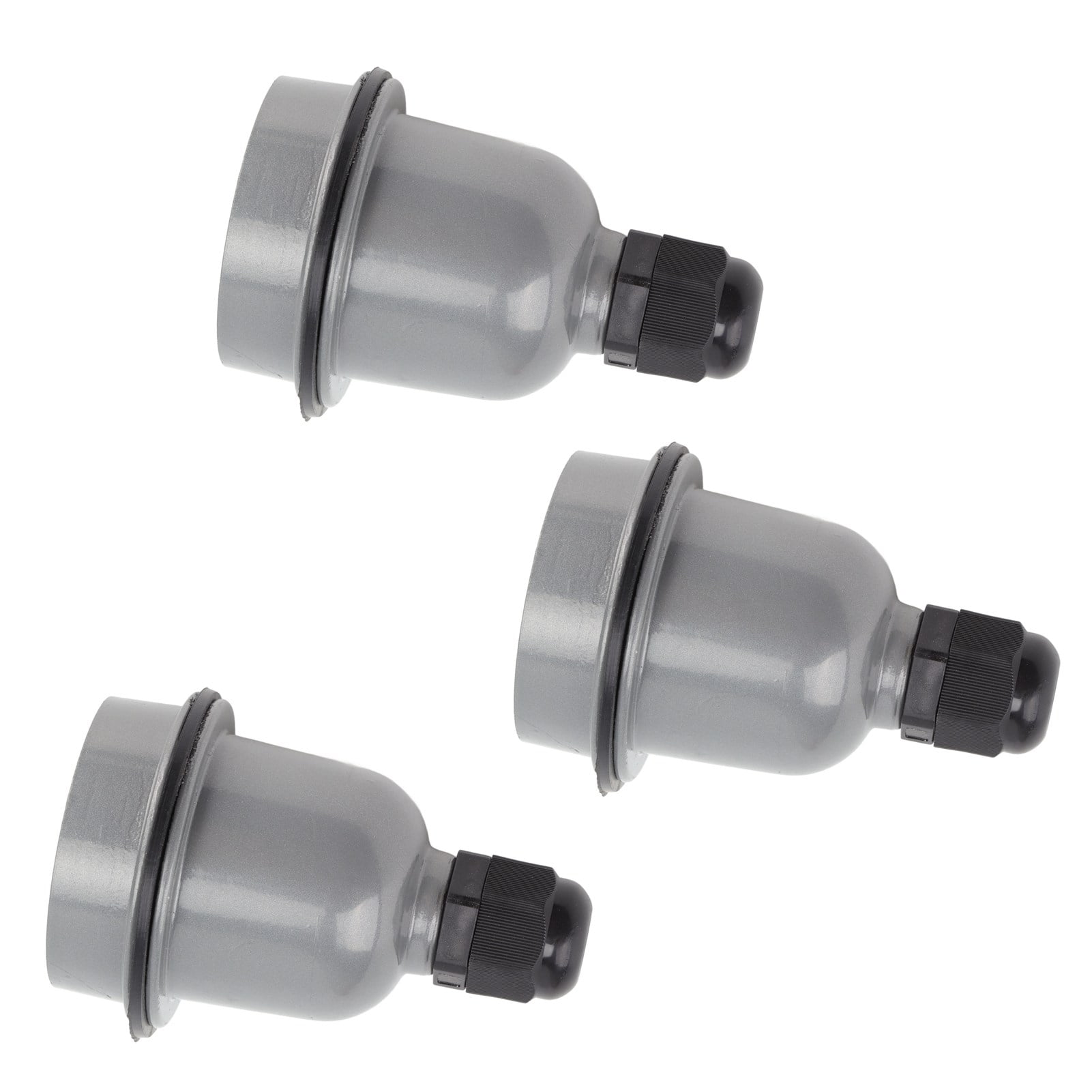 3-Pack E27 Ceramic Lamp Holders – Waterproof, Heat-Resistant Socket With Adjustable Function