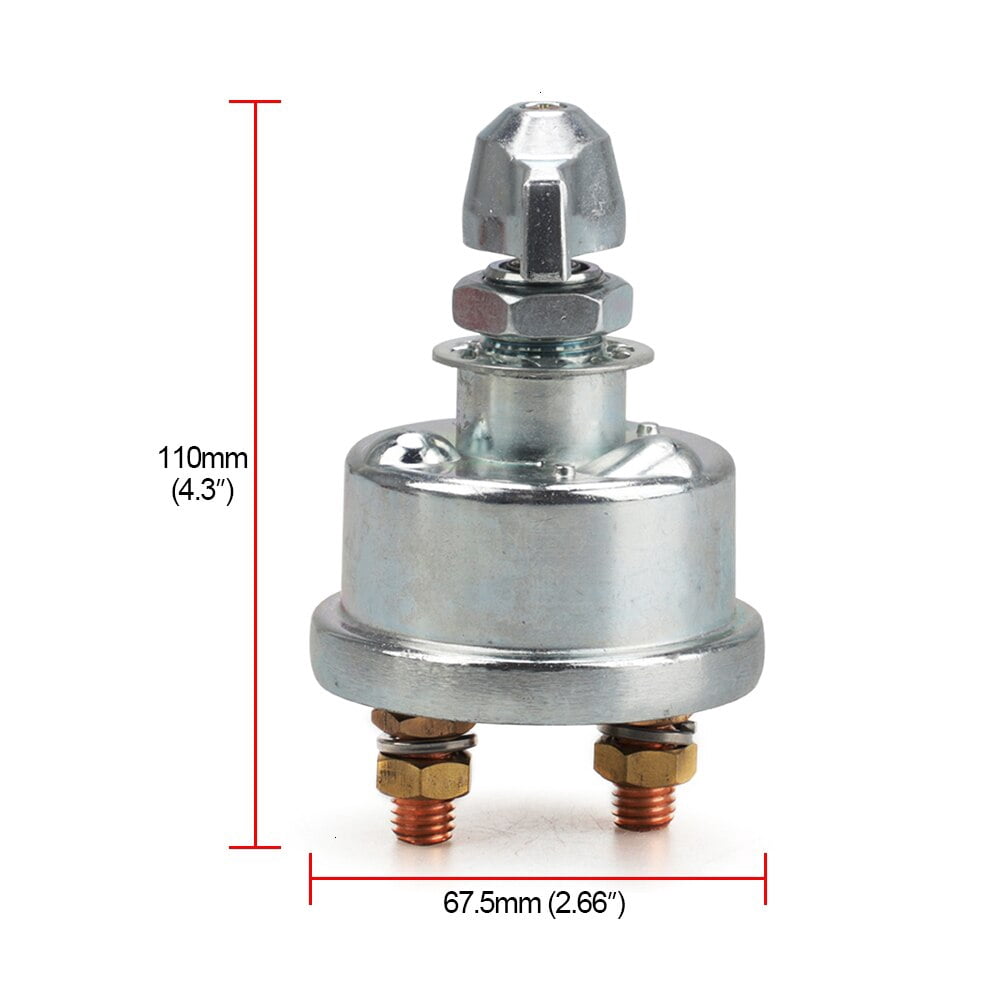 Master Disconnect Switch Kill Cut Off Isolator Switched High Current Master Battery Disconnect Switches &amp; Relays Car Auto Parts