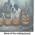 thumbnail image 5 of Saint Bernard Spooky Halloween Glass Cutting Board Large 12 in x 15 in, 5 of 5