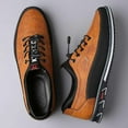 thumbnail image 3 of Men's Oxford Shoes Business Casual Shoes Office Loafers Premium Leather Dress Shoes Comfort Driving Shoes, 3 of 7