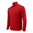 thumbnail image 2 of Paragon 350 Malibu 1/4 Zip Performance Polyester Pullover-Deep Red-2XL, 2 of 3
