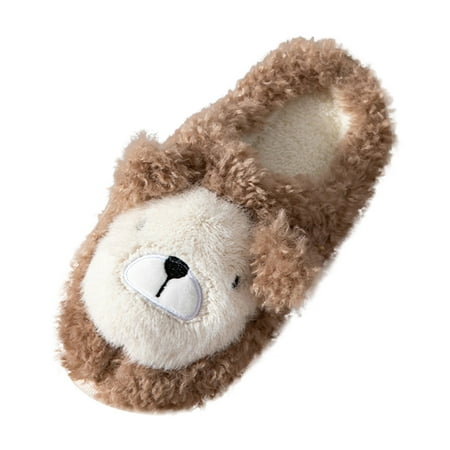 

Unisex House Slippers Slip-On Anti-Skid Flower Indoor Casual Shoes Snow Slipper