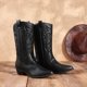 thumbnail image 4 of DREAM PAIRS Botas Vaqueras para Mujer, Cowboy Boots para Mujer y Dama, 4 of 5