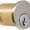 Satin Nickel, variant on Baldwin 8326003 1.62 in. Mortise Cylinder C Keyway for Thick Doors - Lifetime Polished Brass