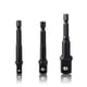 thumbnail image 2 of Taladro Socket Adaptador Hex Shank To Square Impact Driver Extension Bits Kit Craftsman Spring Locking Reemplazo Reducer Herramienta Mano 3pcs Extension Bits Inevent TO001481-01, 2 of 7