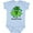 AE-Light Blue, variant on Inktastic Wee Bit O'Irish Boys or Girls Baby Bodysuit
