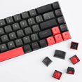 thumbnail image 4 of SHIQI-160 Evil Dolch Full Key Cap Group, CSA Profile Custom Keycaps PBT Double Shot ANSI Layout Keyboard for Cherry/Gatron MX Switches Mechanical Gaming Keyboards(Durge Black), 4 of 4