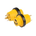 thumbnail image 5 of Marinco RV Accessories KSAO615324, Yellow Plastic 30A Male-30A Twist Lock Female Adapter, 5 of 5