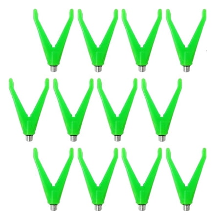 CEORPER 12pcs Carp Fishing Rod Rest Head Carp Rod Stand Fishing Grip Grip Head