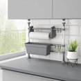thumbnail image 2 of Organizador de cocina VidaXL ajustable de aluminio que ahorra espacio, 2 of 9