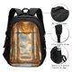 thumbnail image 3 of Balery Golden Drapes Pillars Clouds Mochila con carga USB para hombre y mujer - Mochila impermeable y antirrobo para portátil con puerto USB para viajes, trabajo, estudios y universidad, 3 of 7