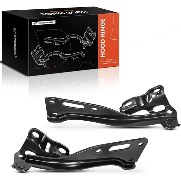 A-Premium Front Driver and Passenger Hood Hinges Compatible with Honda Accord 2008-2012, Crosstour 2012-2015, Accord Crosstour 2010-2011, Front Left and Right Side, 60170TA0A00ZZ, 60120TA0A00ZZ