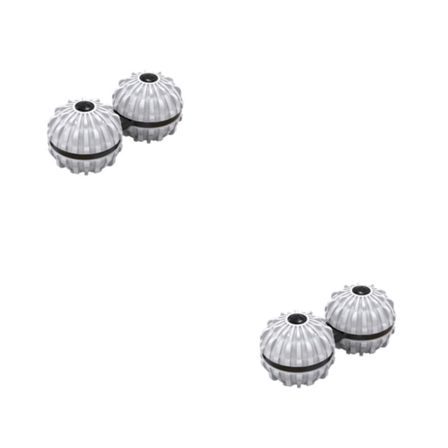 Tholdsy Pelota de masaje siamesa, de mano de plástico, único, inteligente, EDC, masajeador de piernas y cuello para adultos, juguete Type2 NO2