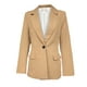 thumbnail image 3 of Saco largo de Mujer Elegante Atemporal Champange Grande, 3 of 3
