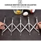 thumbnail image 5 of Divisor de masa,7 Ruedas Cuchillo de pizza de acero inoxidable Cortador de cuchillas Divisor de masa Tomshoo  7 ruedas, 5 of 7