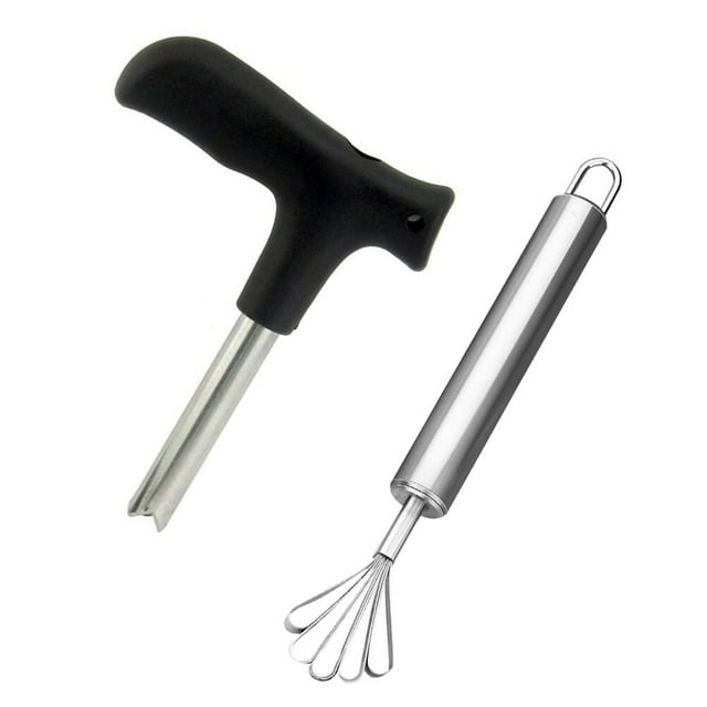 BRIGHTFUFU Outil Manuel Ouvre-Noix de Coco Outils en Acier Inoxydable pour 1 Ensemble