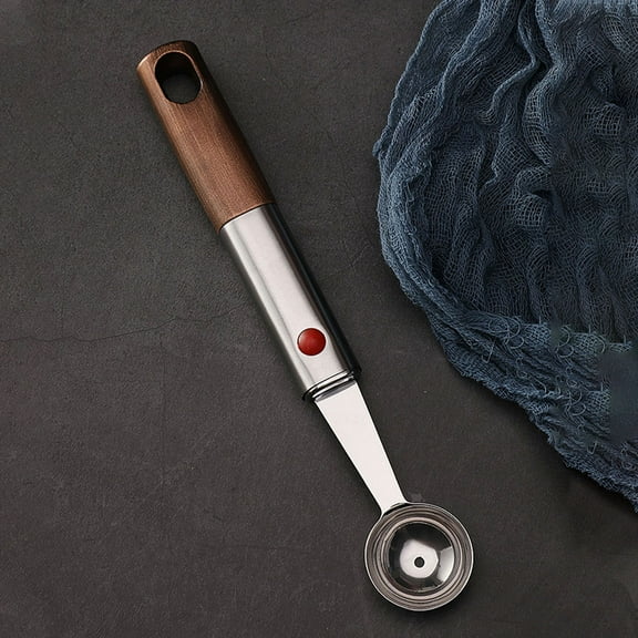 CTIRCHIU 1Set Melon Baller Scoop Stainless Steel Fruit Ball Making Kitchen Tool for Home Cooks