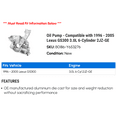 thumbnail image 2 of Oil Pump - Compatible with 1996 - 2005 GS300 3.0L 6-Cylinder 2JZ-GE 1997 1998 1999 2000 2001 2002 2003 2004, 2 of 2