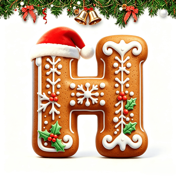 Aoznliie Christmas Letter Ornament, Acrylic Alphabet Hanging Pendant for Xmas Tree Decor, Personalized DIY Initial Christmas Ornament for Holiday Gift