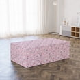 thumbnail image 3 of Nautical Foldable Mattress, Sea Shells Marine Life, 78.7" x 47.2", Pink Blue, by Ambesonne, 3 of 6