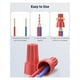 thumbnail image 4 of 50 Piezas de Tuercas para Cables, Tapas Conectores Cables Eléctricos Calibre 10-22 AWG, Cableado, Giratorias A, 4 of 5