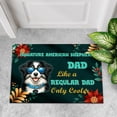 thumbnail image 4 of Miniature American Shepherd Dad Like a Regular Dad Only Cooler Happy Father's Day Doormat MAS Dog Lover Gifts Indoor Outdoor Welcome Mat - 02007, 4 of 5