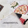 thumbnail image 2 of Ivory Italian Bistro Chef 52 x 70 inch Rectangle Vinyl Holiday Tablecloth with Flannel Backing, 2 of 7