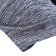 thumbnail image 2 of Mujer Yoga Fitness Stretch Entrenamiento Camiseta sin mangas Chaleco sin costuras Sujetador deportivo acolchado inalámbrico (Negro L), 2 of 5