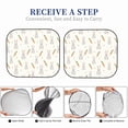 thumbnail image 6 of Fotbe Retro Rabbit 2-Piece Car Windshield Sun Shade | Sun Blocker for Car Windshield | Foldable Automotive Interior Accessories for Sun Protection-Large, 6 of 7