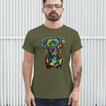 thumbnail image 3 of Tee Hunt Unconditional Loyalty T-Shirt Adopt a Dog Dean Russo Pets Men's Tee, Military Green, XX-Large, 3 of 5